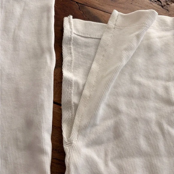 NWT Free People Daniella White Lace-Shoulder Long Sleeve Women's Top - Picture 6 of 9